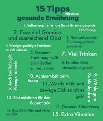 Ernährung für ein gesundes Leben