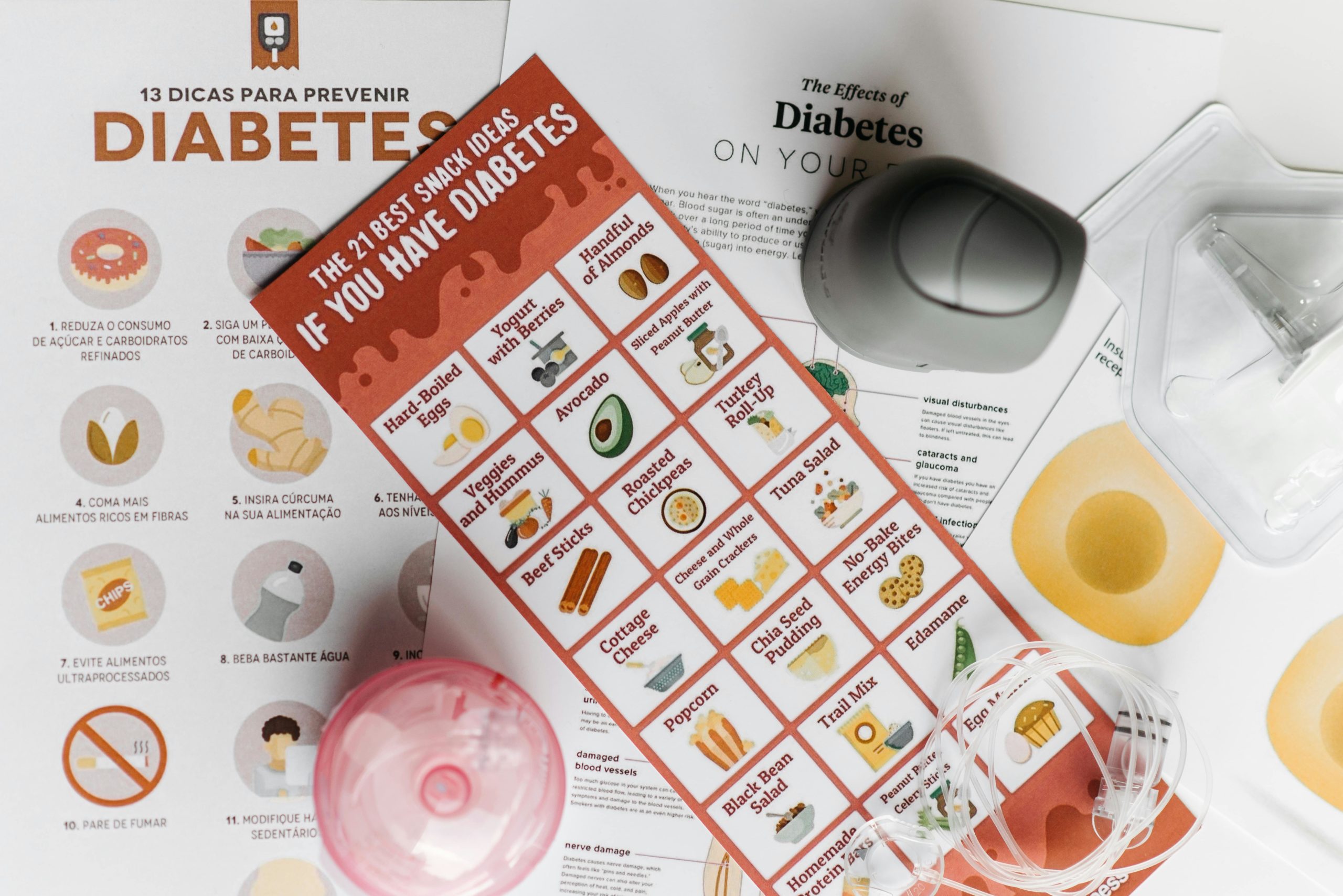 Kostenloses Stock Foto zu broschüren, diabetes, dokument